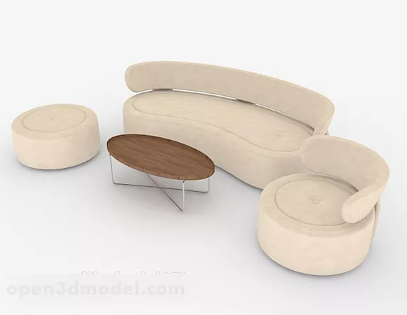 Whether Modern Light Brown Minimalist 3d model Whether Modern Light Brown Minimalist 3d model