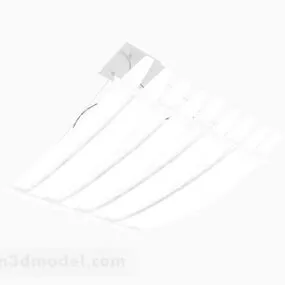 White Ceiling Lamp 3d model