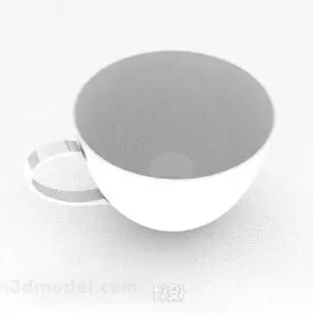 White Cup 3d model