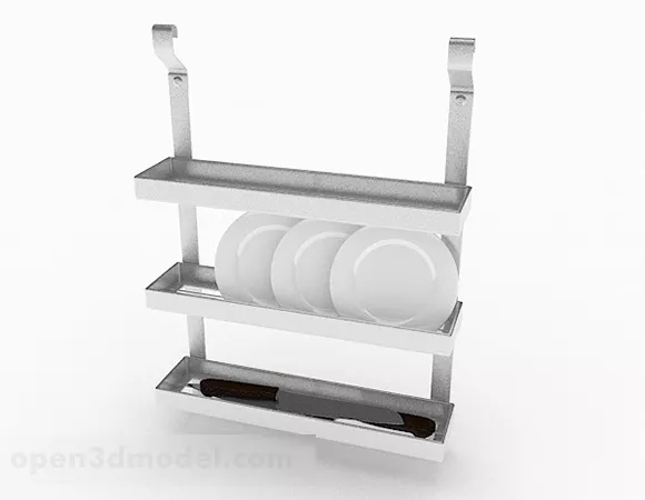 Triangle Shelf Furniture 3d model