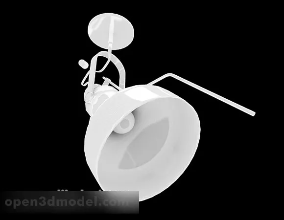 Spotlight Ray Ceiling Light 3d model