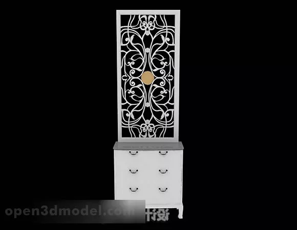 Simple Construction Partition 3d model