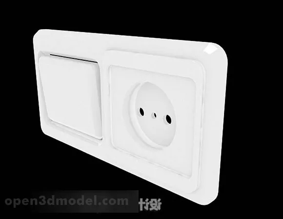Socket Switchers Set 3d model