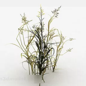 Wild Yellow Grass 3d model