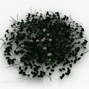 Wildflower Bushes 3d model