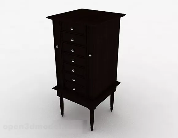 Locker Combine Shelfs 3d model