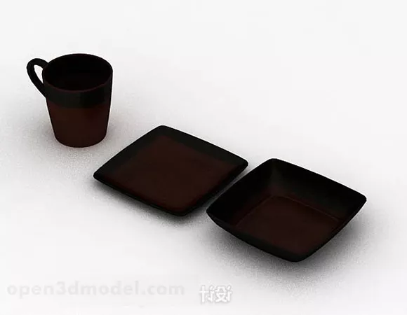 Beautiful Glass Cup 3d model