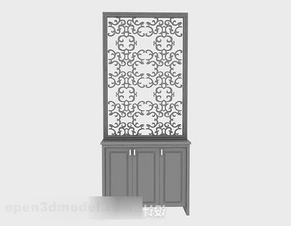 Partition Panel Simple Line 3d model