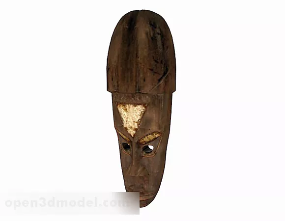 Human Figurine Face 3d model