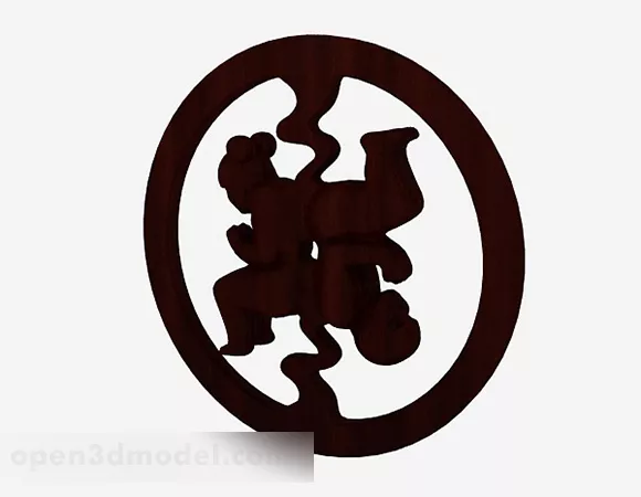 Wooden Sculpture 3d model Wooden Sculpture 3d model