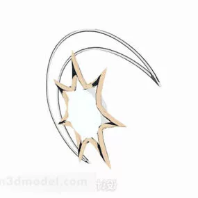 Furniture Star Wall Lamp 3d model