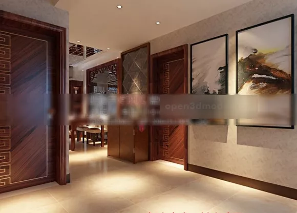Soviet Apartment Buildings 3d model