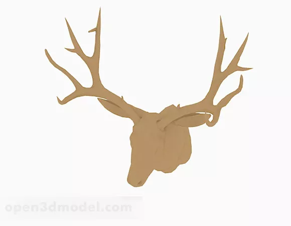 Ghost Deer Stag 3d model