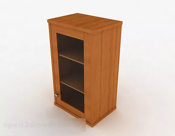 Tv Locker L Shape 3d model