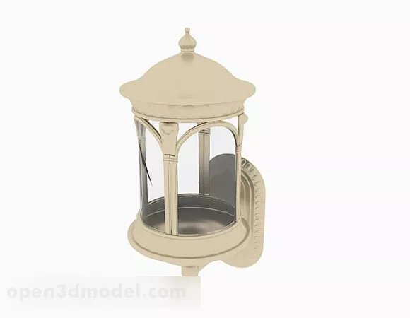 French Garden 3d model