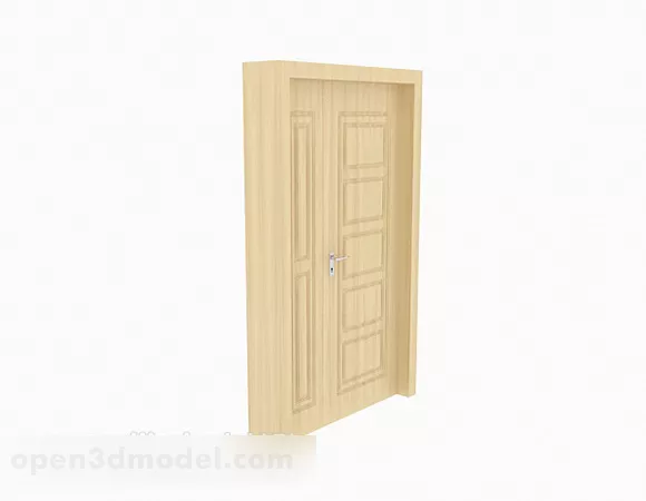 Yellow Gate 3d model Yellow Gate 3d model