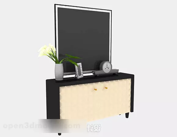 Wall Cabinet 3d model Wall Cabinet 3d model