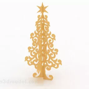 Hollow Pattern Christmas Tree 3d model