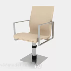 Yellow Lounge Chair 3d model