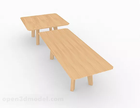 Yellow Minimalistic Coffee Table Design 3d model Yellow Minimalistic Coffee Table Design 3d model