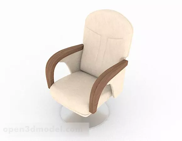 Yellow Modern Office Chair 3d model Yellow Modern Office Chair 3d model