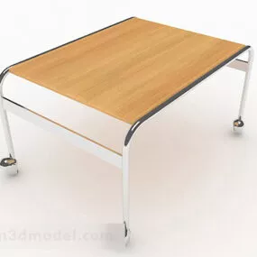 Yellow Small Coffee Table Furniture 3d model