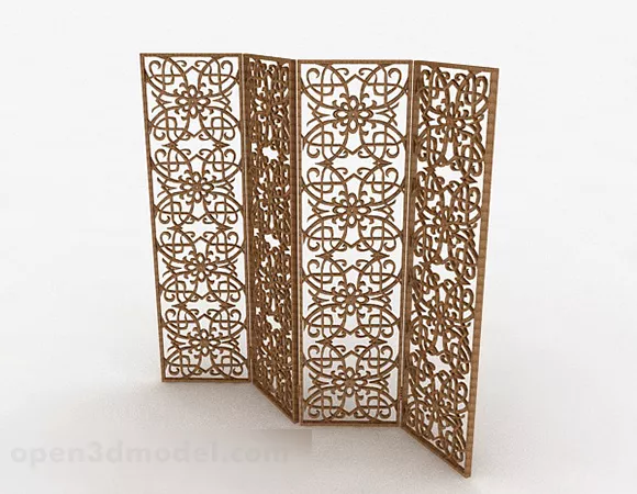 Partition Panel Simple Line 3d model