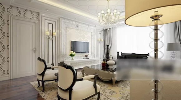 Living Room Elegant Decor Interior 3d model Living Room Elegant Decor Interior 3d model