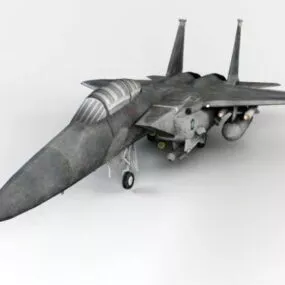 Us Fighter Aircraft 3d model