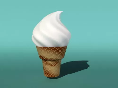 Ice Cream Cone 3d model