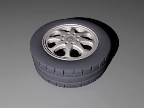 Car Tire Enkei Aegis 3d model