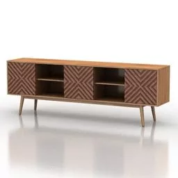 Modern Design Locker 3d model