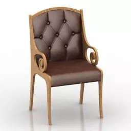 Neo Classic Armchair Arca Design 3d model