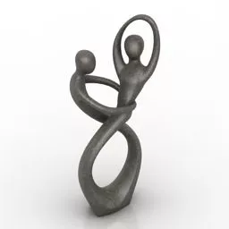 Love Figurine 3d model