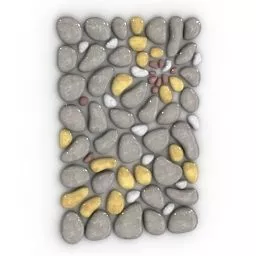 Panel Pebbles 3d model