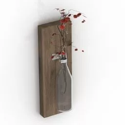 Simple Vase Plant 3d model