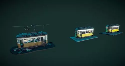 Homework Trams House 3d model Homework Trams House 3d model