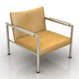 Simple Armchair 3d model Simple Armchair 3d model