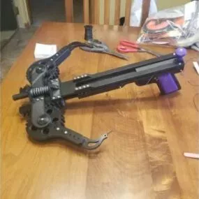 Weapon Geared Spring Crossbow 3d model
