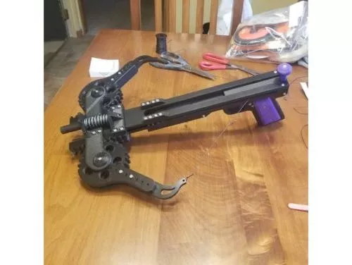 Weapon Geared Spring Crossbow 3d model Weapon Geared Spring Crossbow 3d model