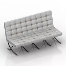 Sofa Square Design 3d model