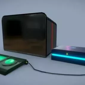 Joystation Device 3d model