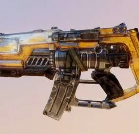 Sub Machine Gun Concept 3d model