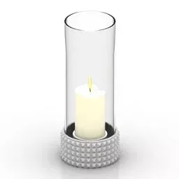 Bird Candlestick 3d model