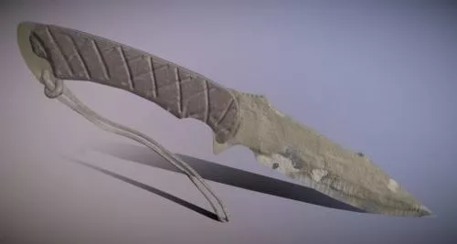 Horkos Knife Weapon 3d model Horkos Knife Weapon 3d model