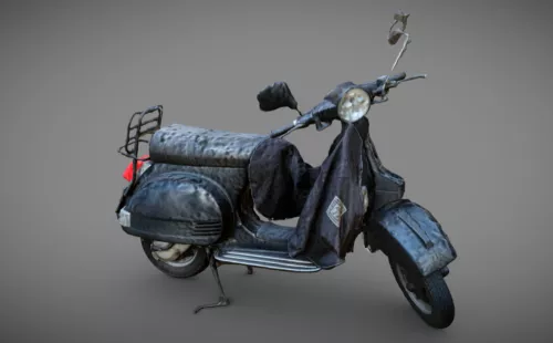 Motorcycle Roadster 3d model