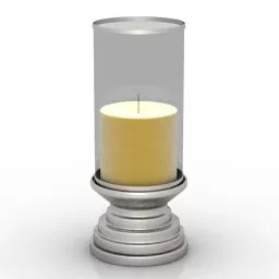 Glass Candlestik 3d model