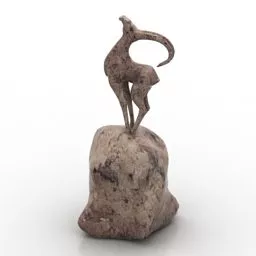 Goat Monster 3d model