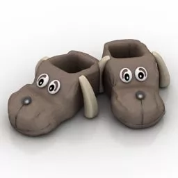 Beach Slippers 3d model