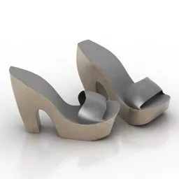 Court Shoes 3d model